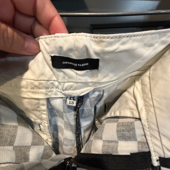 R13 slouch checkered pants ** - Picture 12 of 16